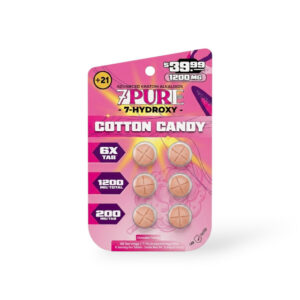 7Pure 7- Hydroxy Chewable Tablets Cotton Candy 200mg