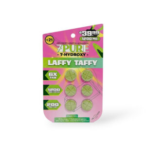 7Pure 7- Hydroxy Chewable Tablets Laffy Taffy 200mg