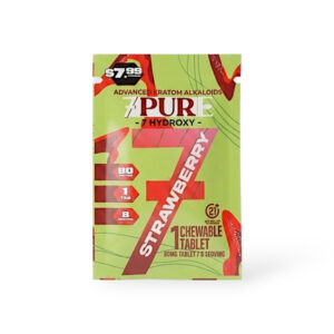 7Pure 7- Hydroxy Chewable Tablets Strawberry 80mg
